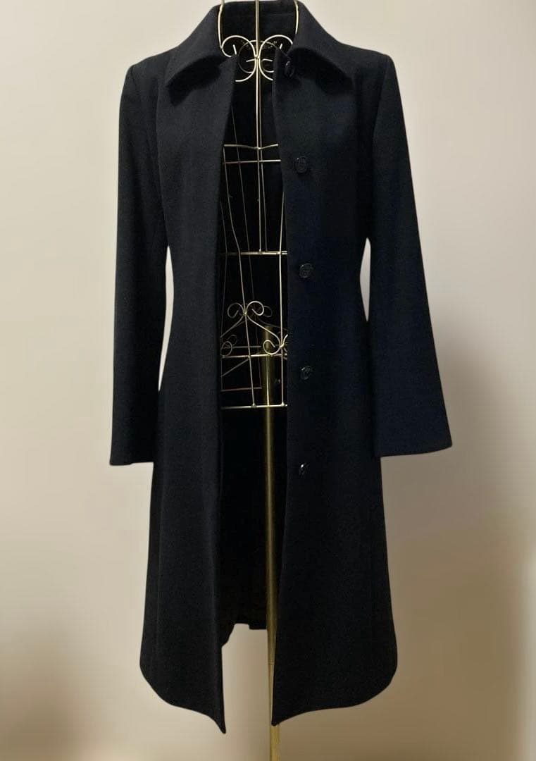 INED anniversaryカシミヤステンカラーコート　9号