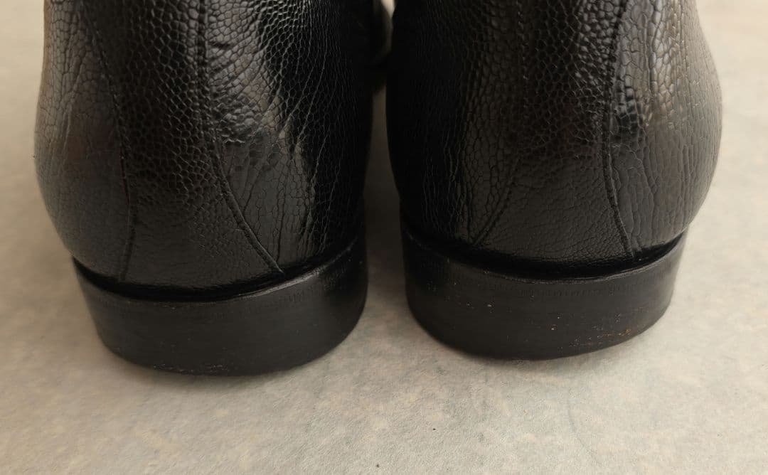 ドルチェ&ガッバーナ　オーストレッグ レザー ドレスシューズ　8 1/2