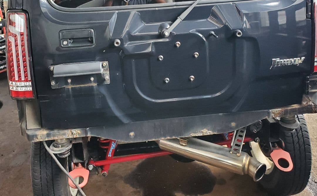 JB23W ジムニー　FUJITSUBO マフラー K6A M13A