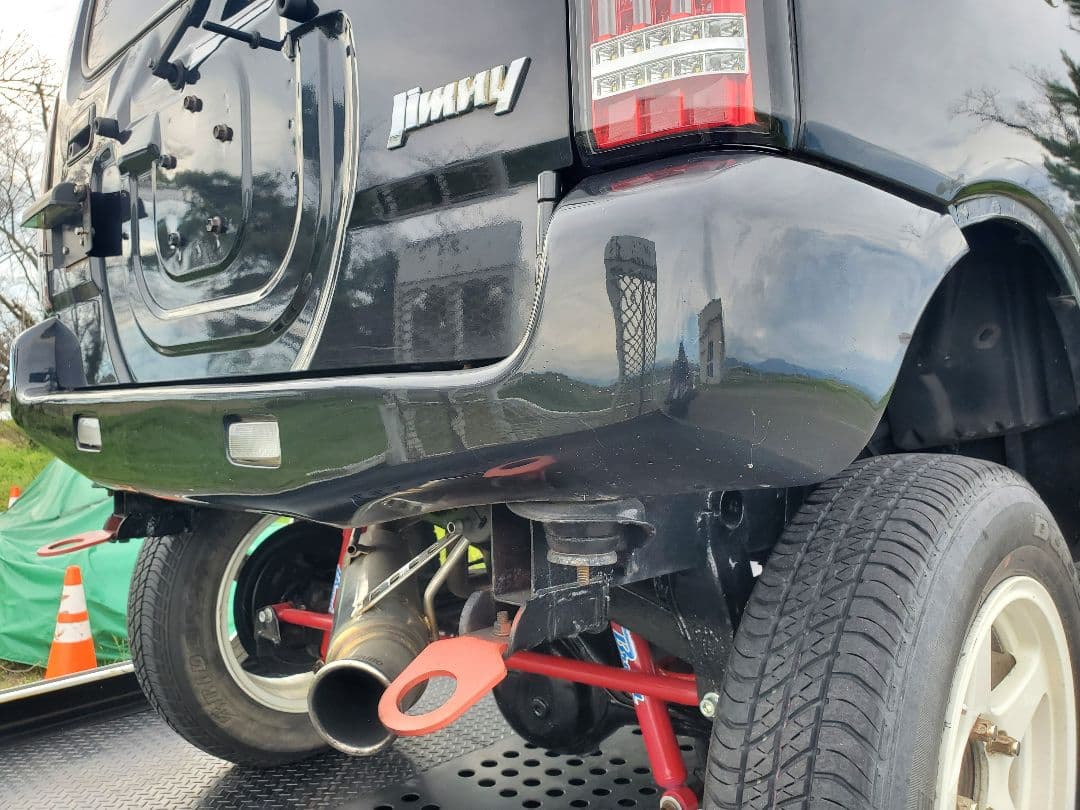 JB23W ジムニー　FUJITSUBO マフラー K6A M13A