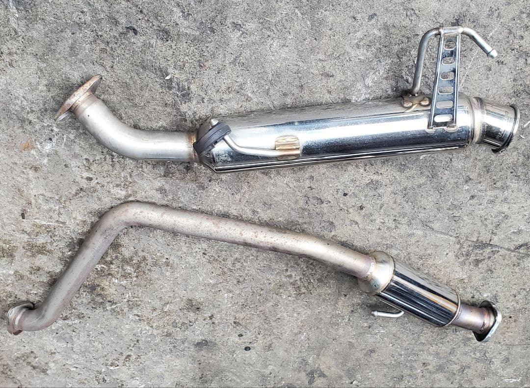 JB23W ジムニー　FUJITSUBO マフラー K6A M13A