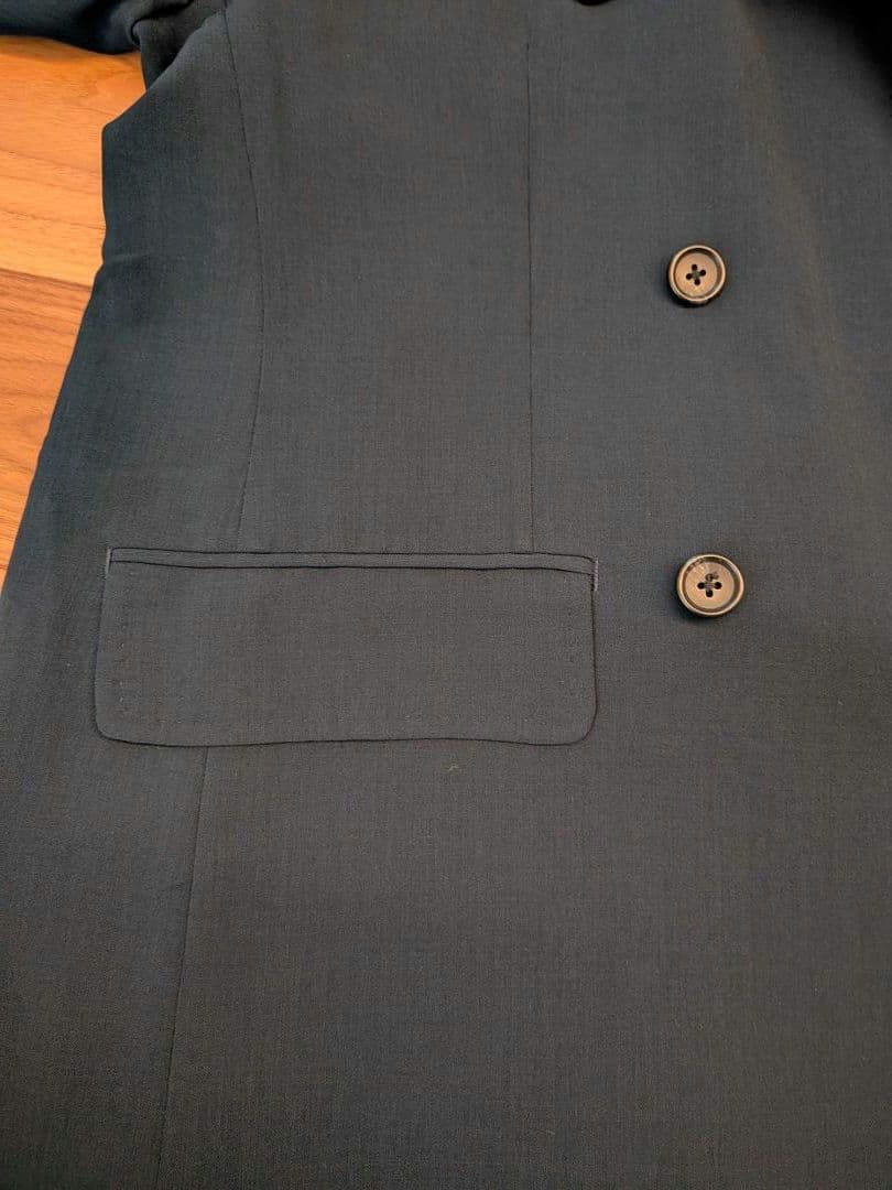 【未使用】RAINMAKER ダブルブレステッドジャケット ボトルグリーン 46