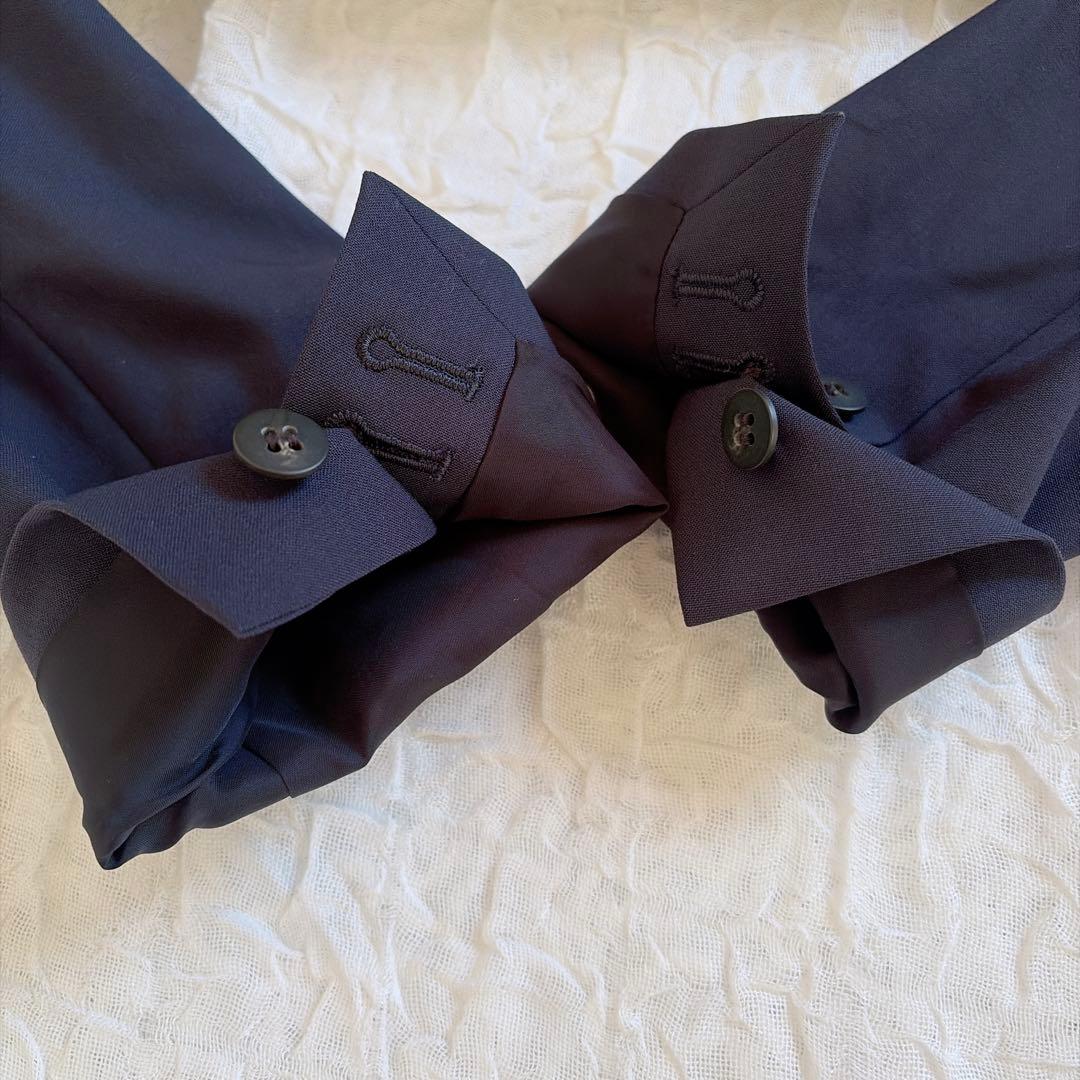 【セオリー】極美品✨ダブルブレストジャケット ストレッチ メリノウール