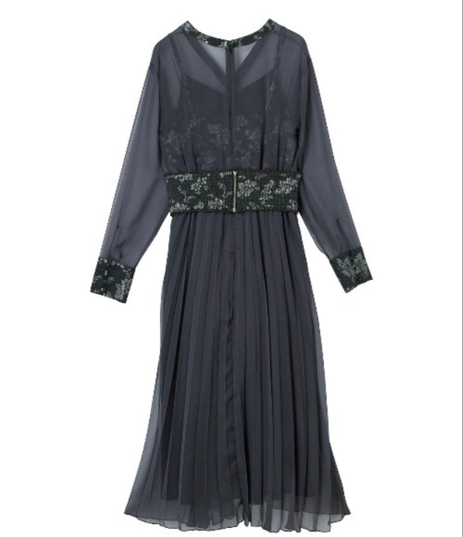 AMERIアメリ ワンピース Mサイズ ブラック スミクロ