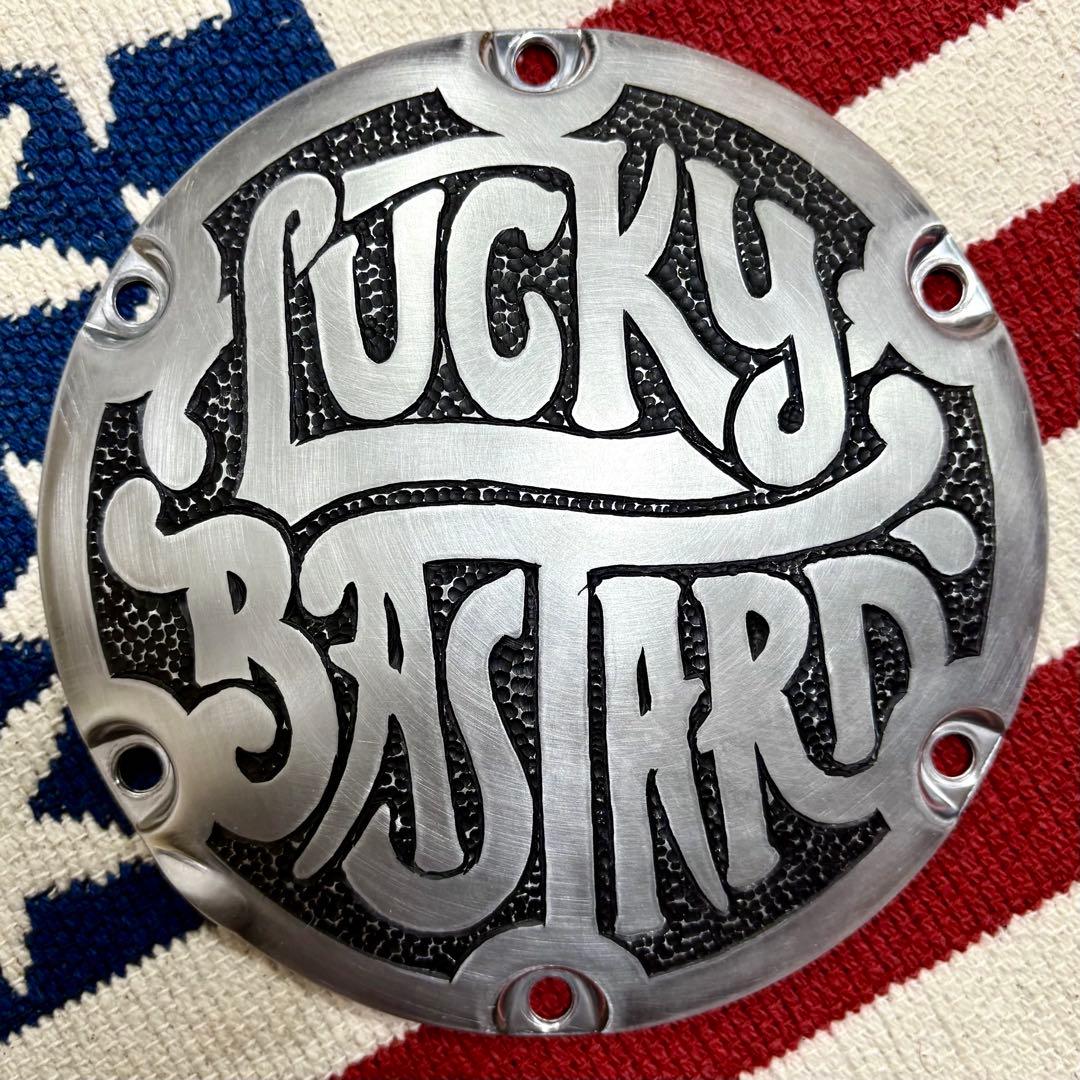 No.26ハーレーダビッドソン　スポーツスターダービーカバー手彫り 48 883