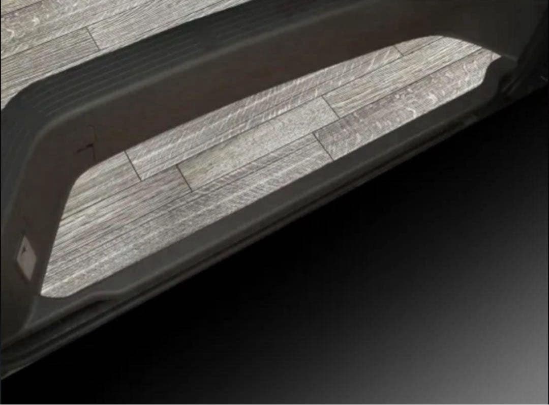 送料無料　ハイエース　ワゴンGLワイド幅１０人乗り用フルマット　ランダムグレー