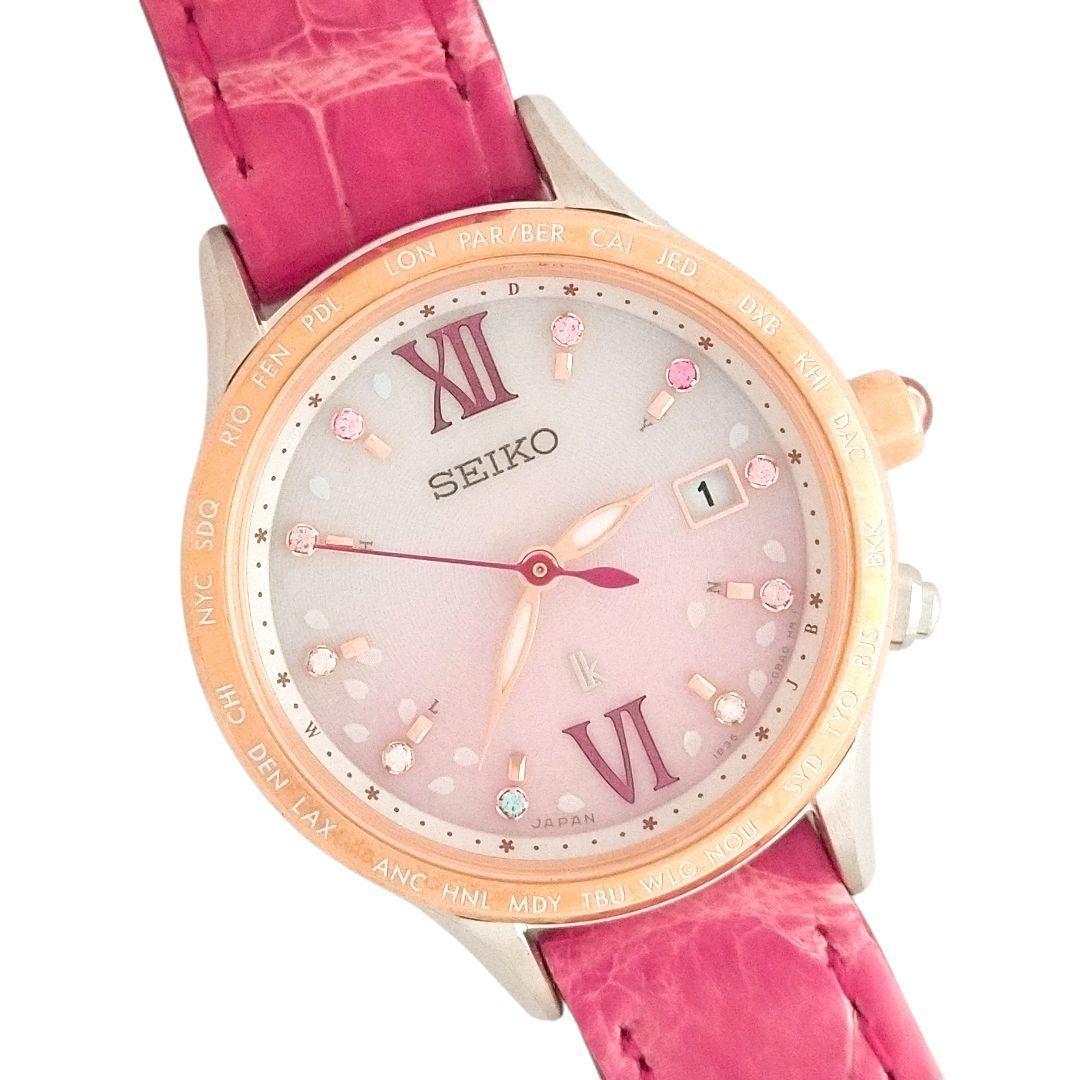 【1000本限定・未使用】 セイコー ルキア SSVV052 電波ソーラー 桜