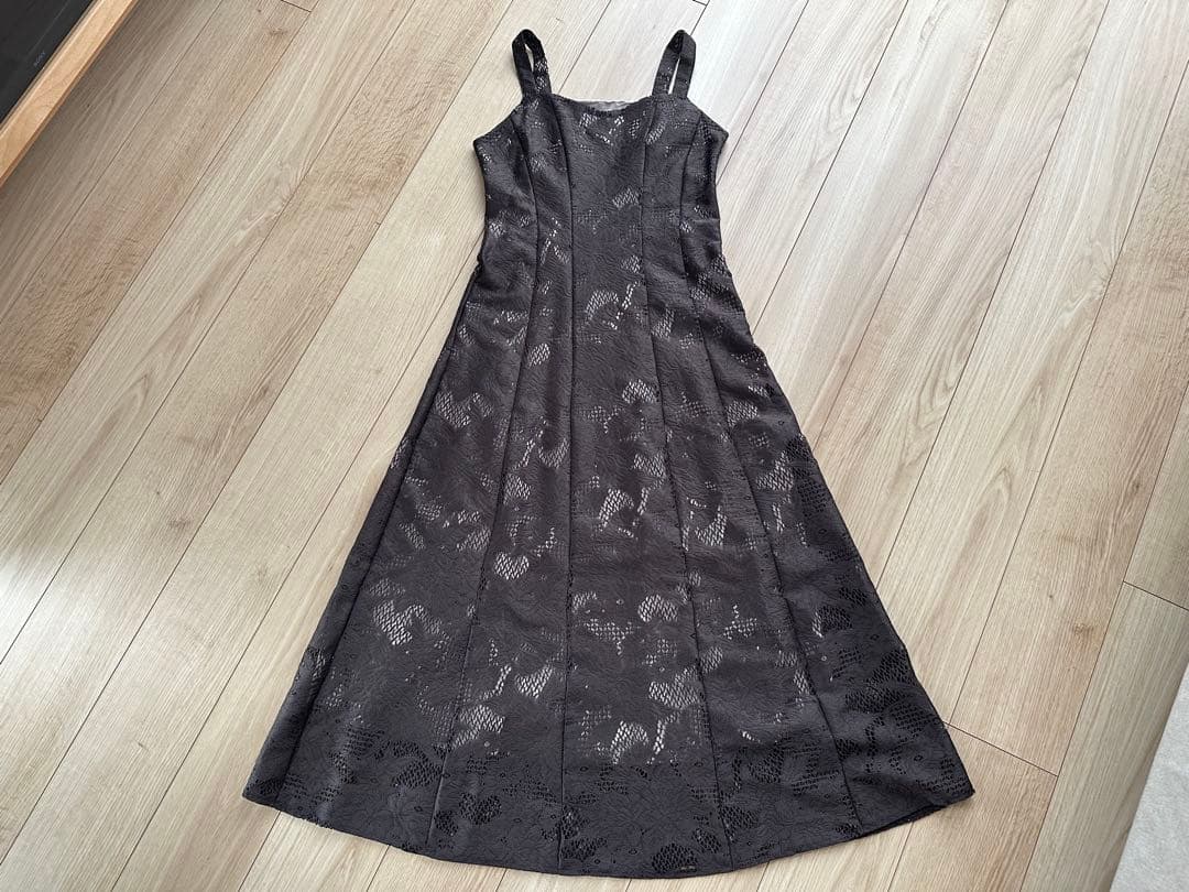 Dorry Doll ジャガード セット ドレス ブラウン