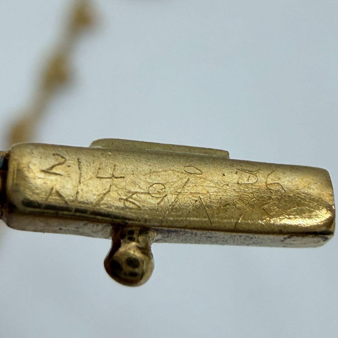 クチンスキー ヴィンテージ ネックレス K18 ダイヤモンド