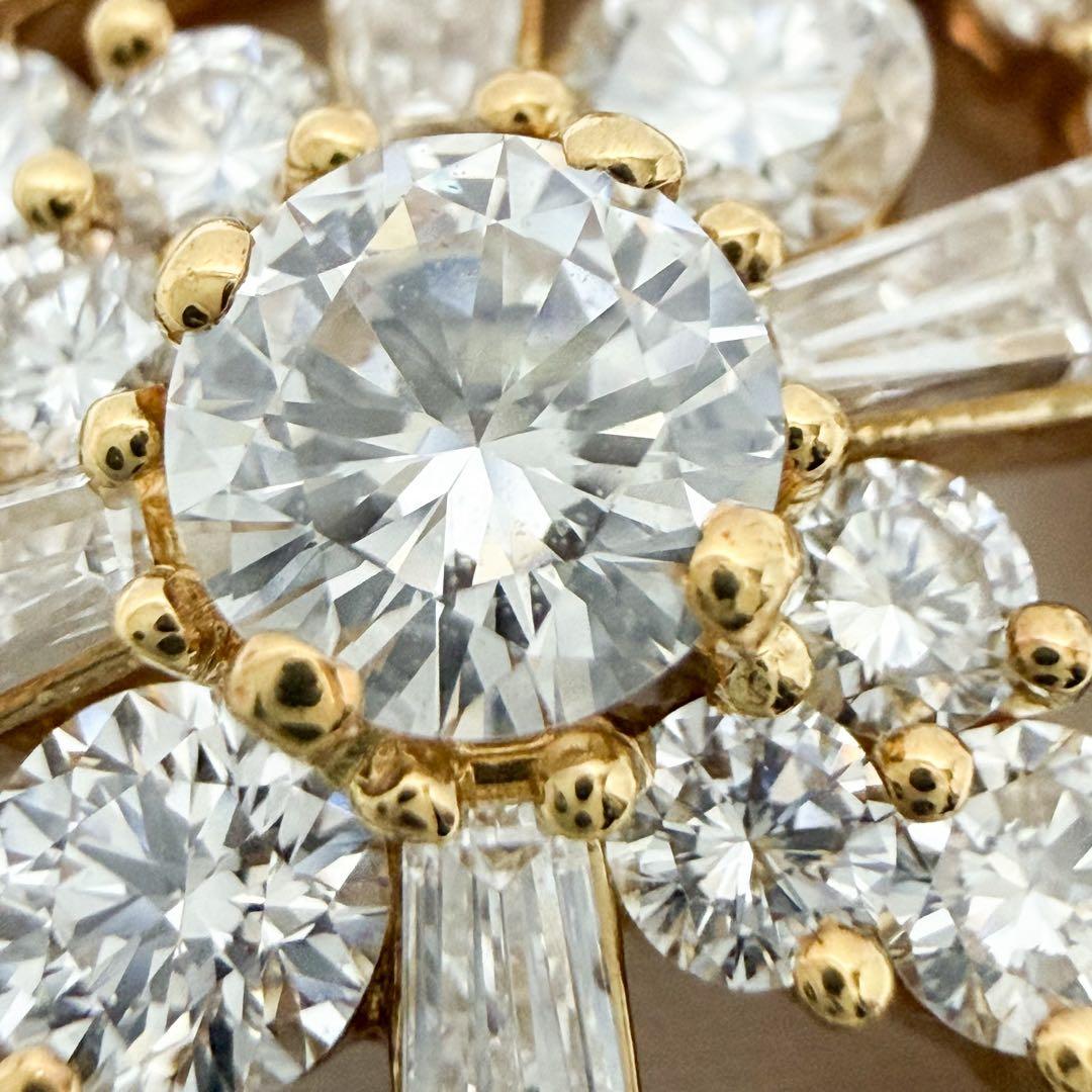 クチンスキー ヴィンテージ ネックレス K18 ダイヤモンド