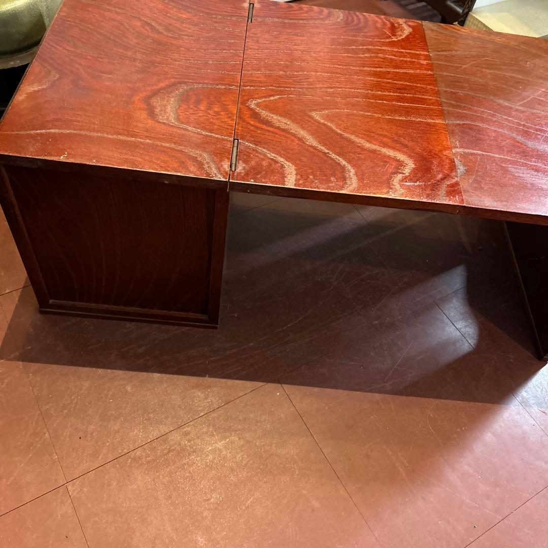 商談中　おりたたみ机　座卓　文机