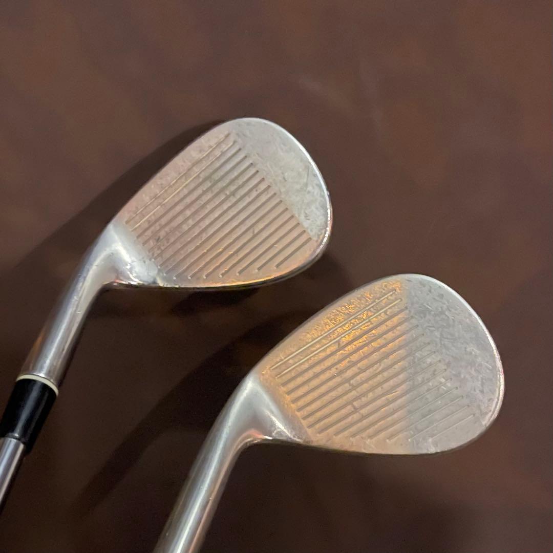 ◆地クラブ◆ウェッジ2本セット(52度58度)◆操作性の良いやさしいウェッジ◆