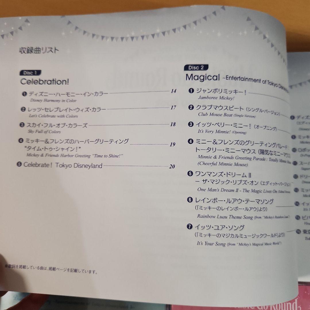 Music-Go-Round／東京リゾート® 40周年記念BOX CD缶ナシ