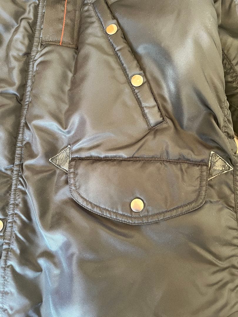 ★☆アヴィレックス N3B フライトジャケット ラクーンファー 黒 Mサイズ☆★