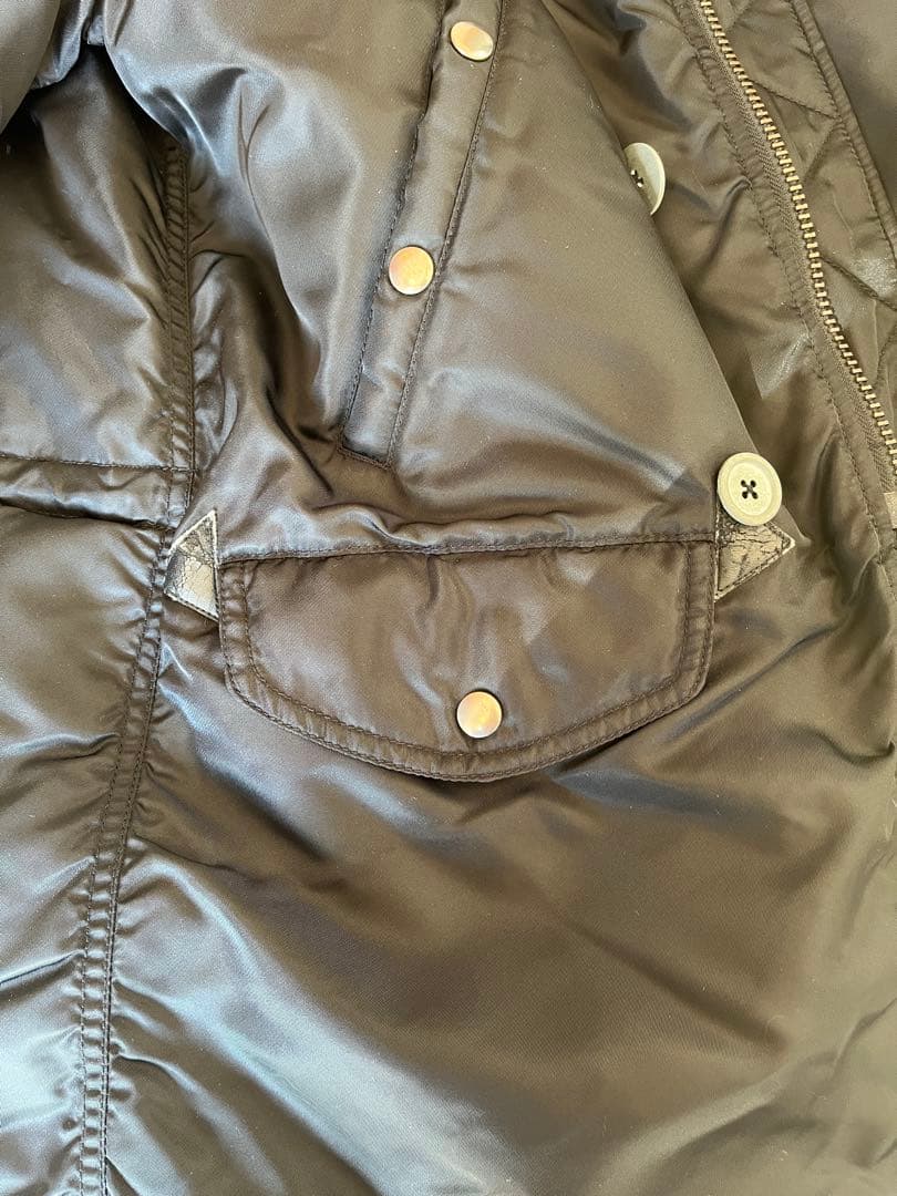 ★☆アヴィレックス N3B フライトジャケット ラクーンファー 黒 Mサイズ☆★