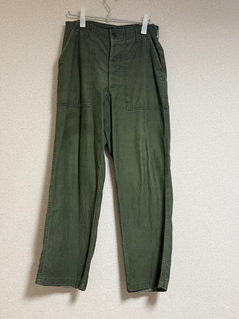 50s usarmy ベイカーパンツ ボタンフライ