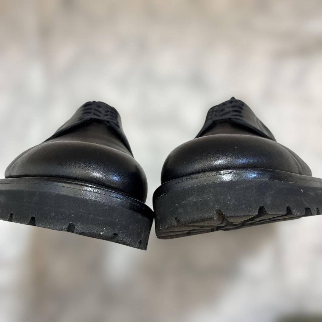 【美品】WH　ダブルエイチ　WHSS-0001　干場　プレーントゥ　27cm