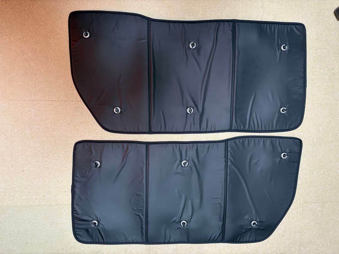 趣味職人　新型ジムニー　車中泊　サンシェード　窓ガラス全面分