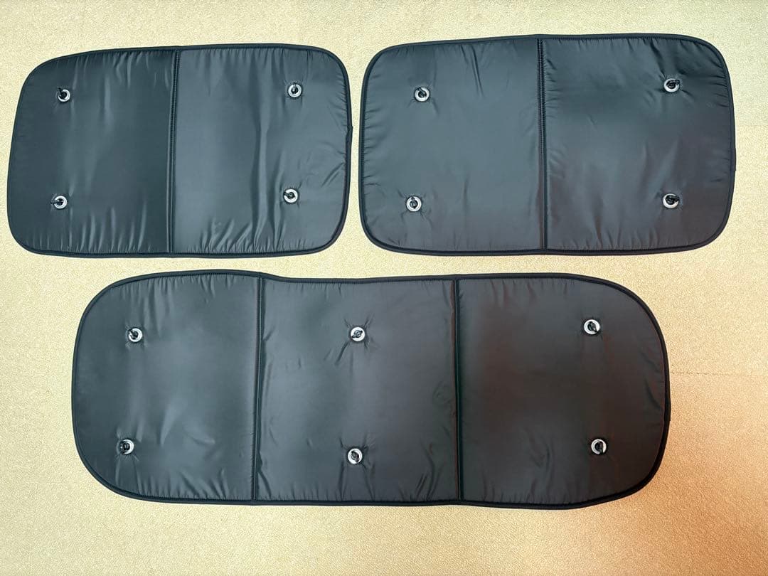 趣味職人　新型ジムニー　車中泊　サンシェード　窓ガラス全面分