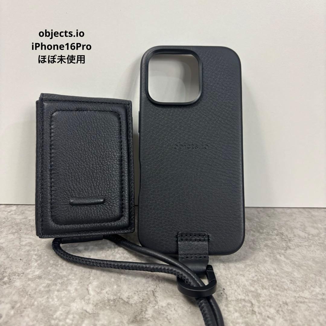 未使用✨objects.io 土屋鞄 iPhone16Pro ケース ウォレット