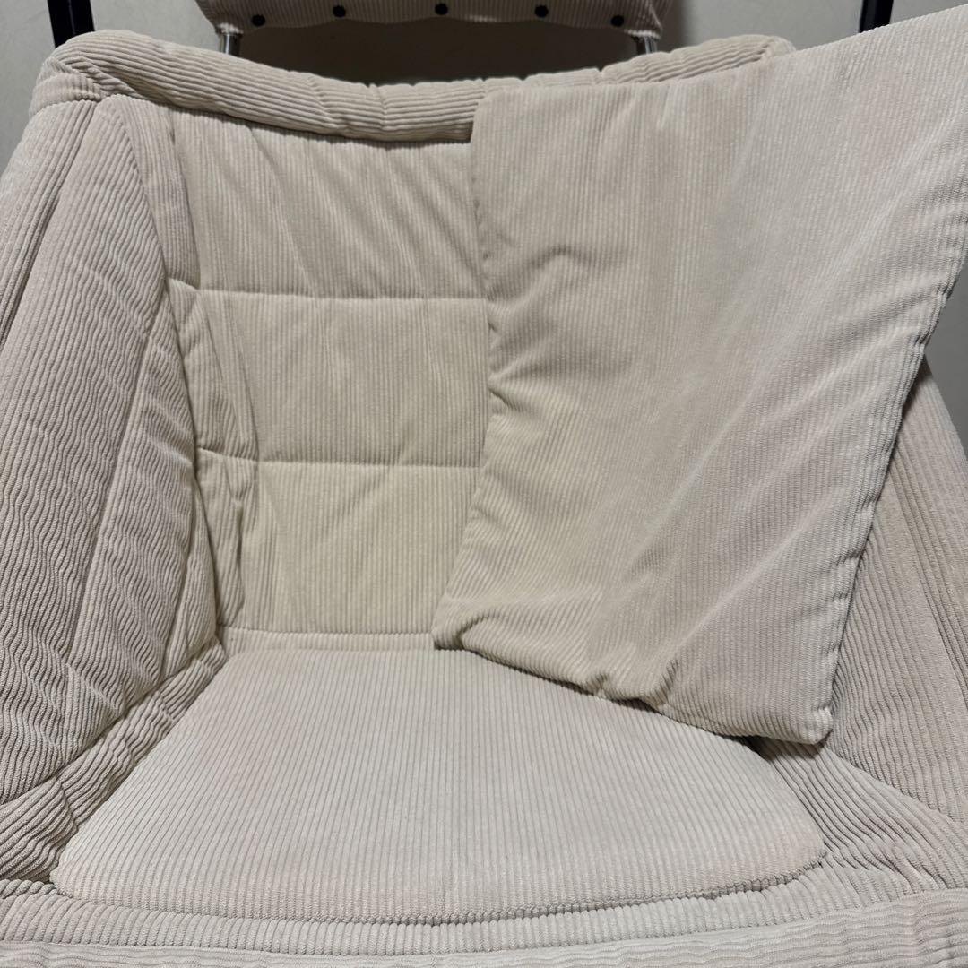 弘益 LAKA ラカ フォールディングチェア 完成品 折りたたみ ベージュ