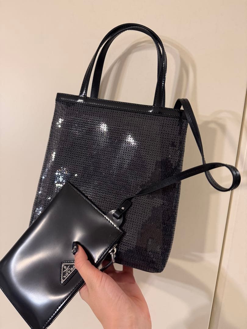 PRADA スパンコール　バッグ