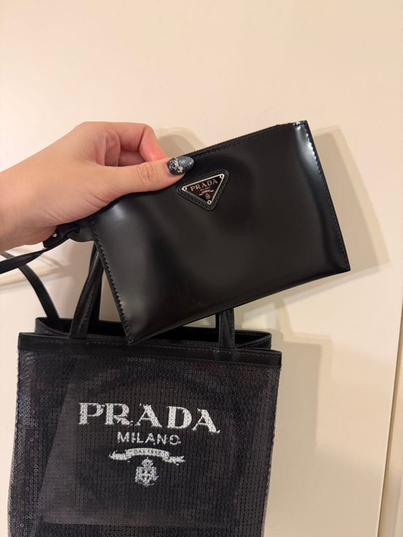 PRADA スパンコール　バッグ