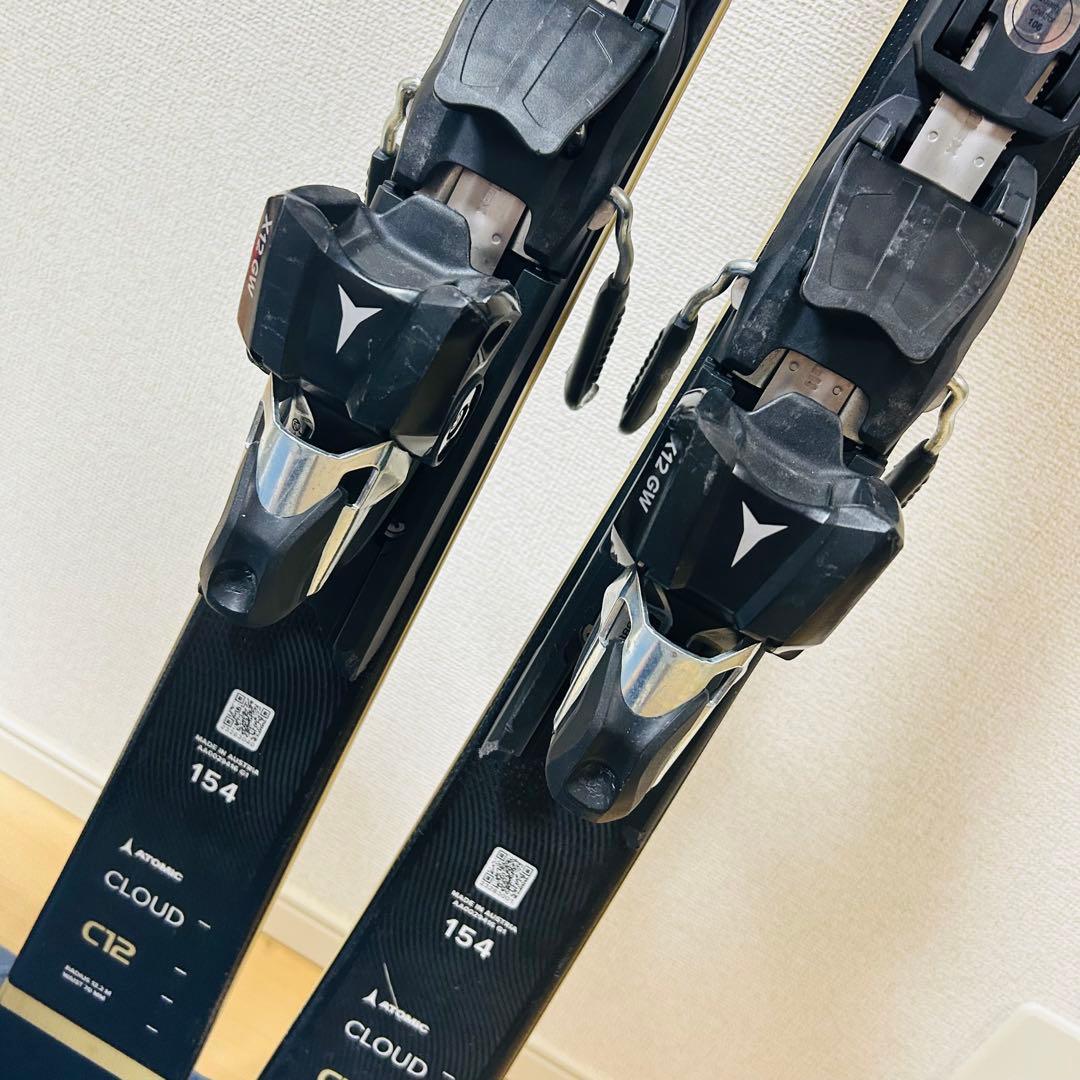 【美品】ATOMIC CLOUD C12 REVOSHOCK 154cm スキー
