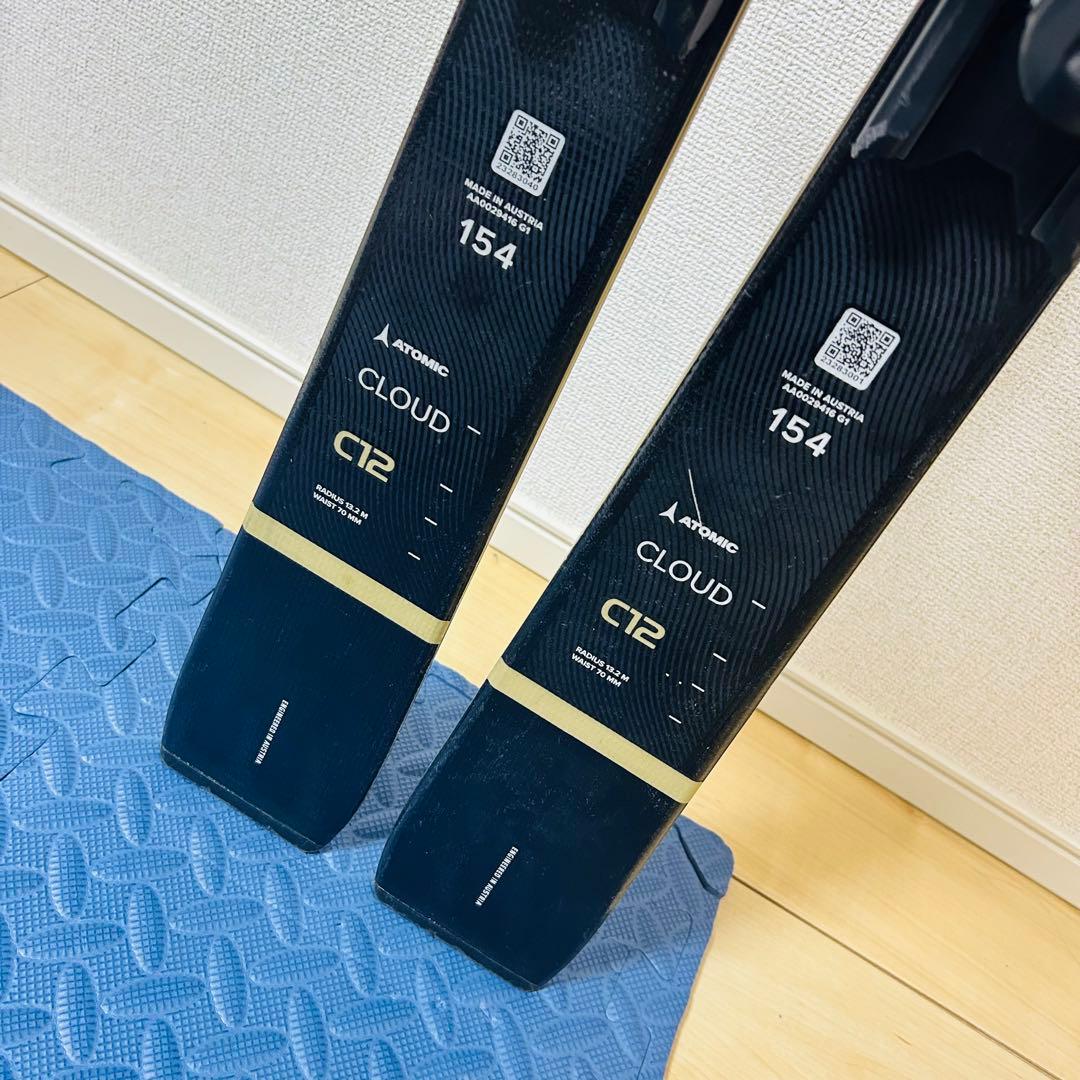 【美品】ATOMIC CLOUD C12 REVOSHOCK 154cm スキー