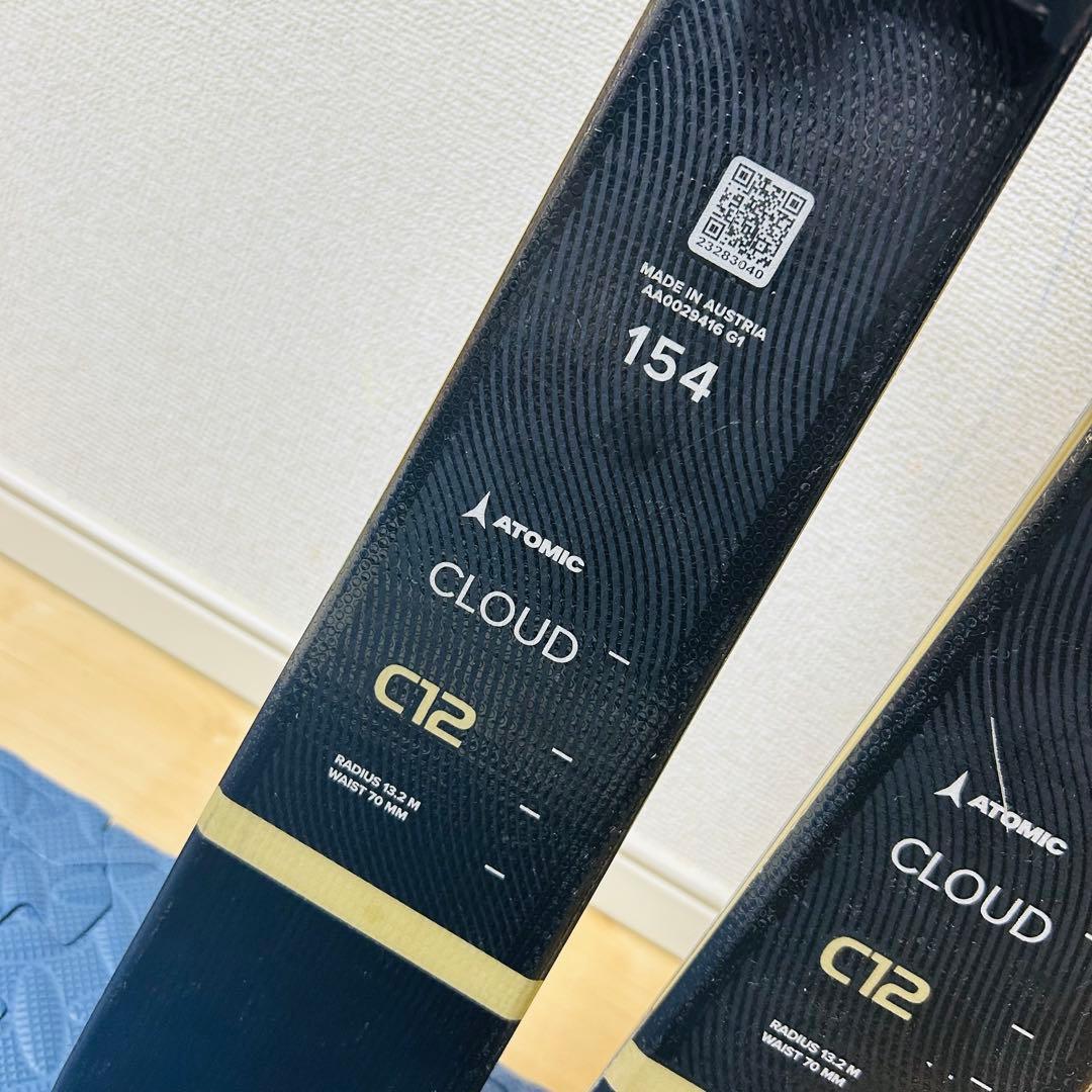 【美品】ATOMIC CLOUD C12 REVOSHOCK 154cm スキー