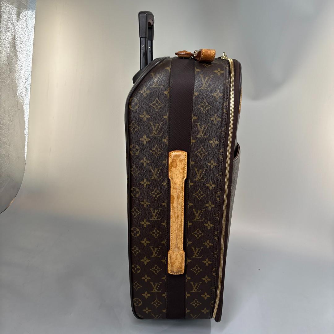 極美品 ルイヴィトン M23294 モノグラム ペガス55 キャリーケース