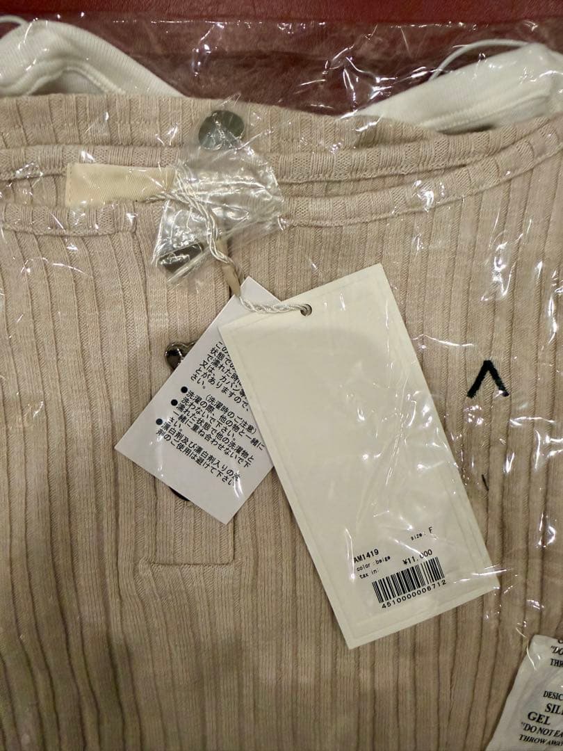 【未使用】ANDMARY / Dorothy heart tops