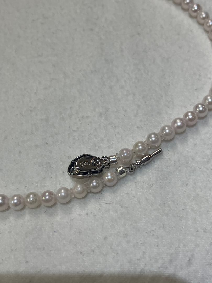 伊勢志摩英虞湾産あこや真珠　4.5-5mm パールネックレス