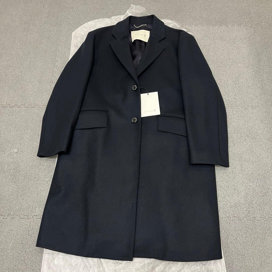 【新品】マッキントッシュ HUMBIE CHESTER コート 34 ネイビー