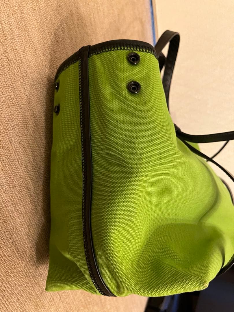 BOTTEGA VENETA トートバッグ グリーン イントレチャート