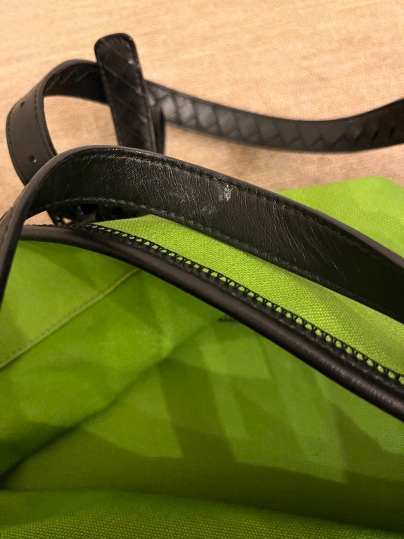 BOTTEGA VENETA トートバッグ グリーン イントレチャート