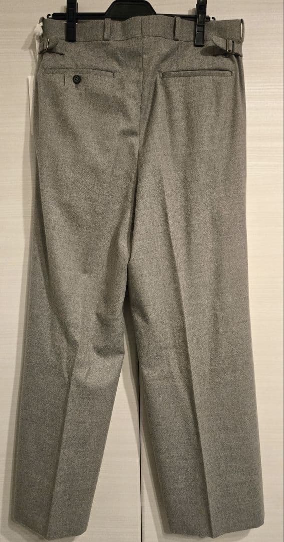 パンツ MAATEE&SONS FLANNEL -CAMMELGRAY