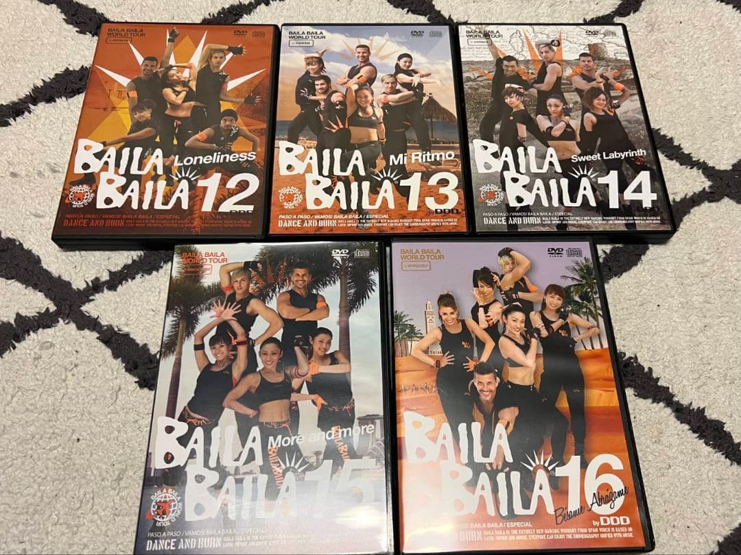 BAILA BAILAのDVD 5枚セット