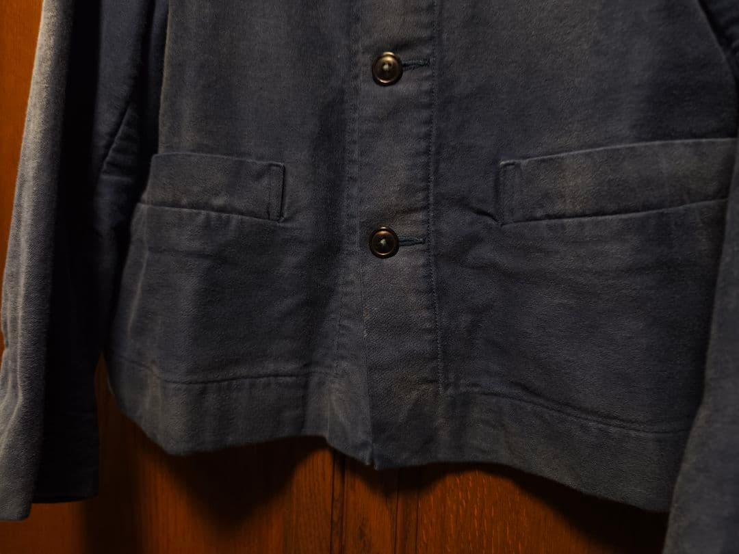 PORTER CLASSIC 硫化染めモールスキン　ジャケット　サイズМ