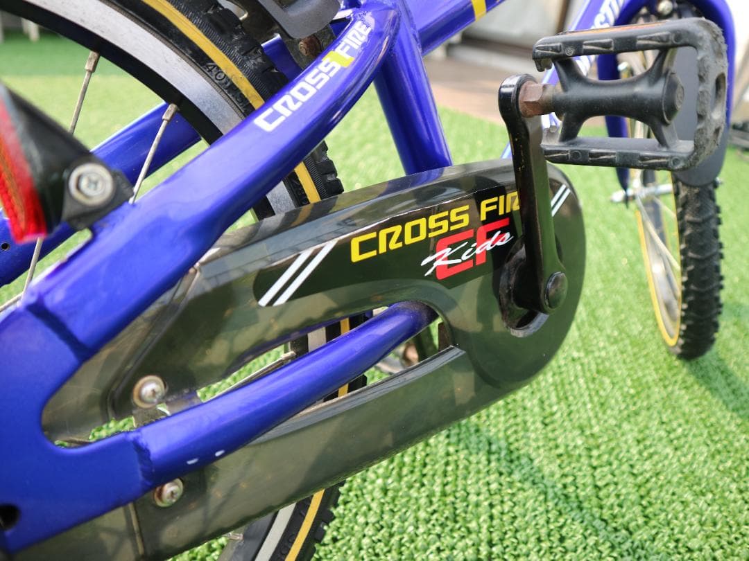 美品 子供用自転車 ブリヂストン クロスファイヤー キッズ スポーツ 18インチ