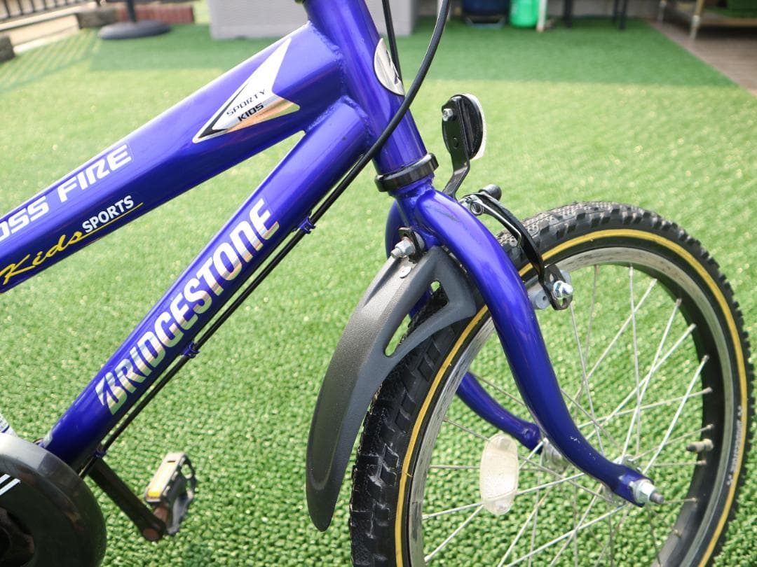 美品 子供用自転車 ブリヂストン クロスファイヤー キッズ スポーツ 18インチ