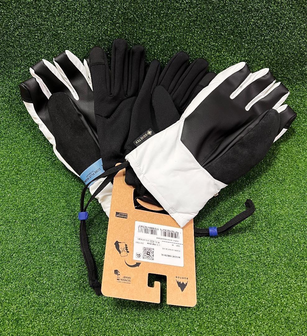 Burton GORE-TEX アンダーグローブ【StoutWhite】Mサイズ