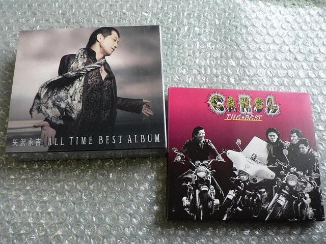 初回盤2点☆矢沢永吉ALL TIME BEST ALBUM／キャロル ザ★ベスト