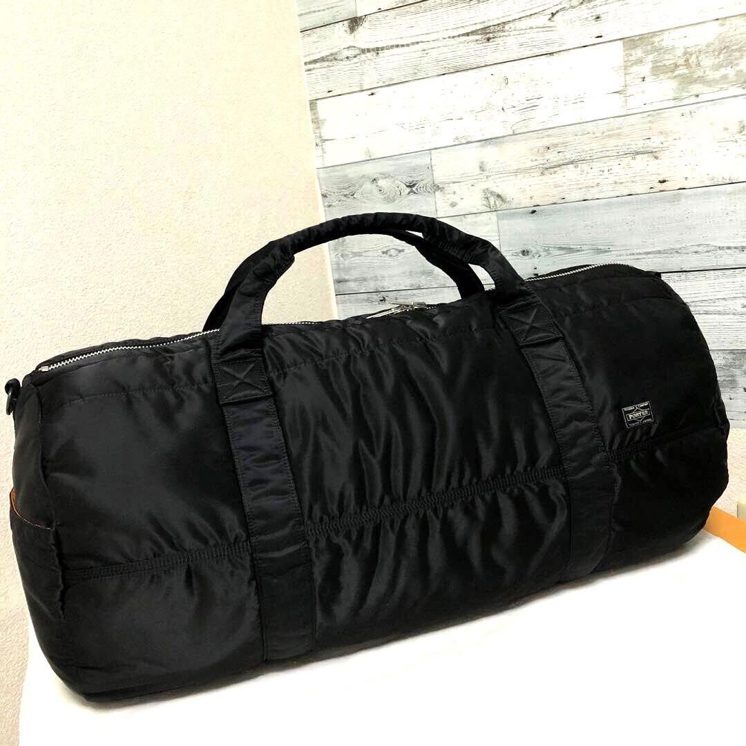 超美品✨廃盤 ポータータンカー ボストンバッグXL 2way 黒 TSAロック