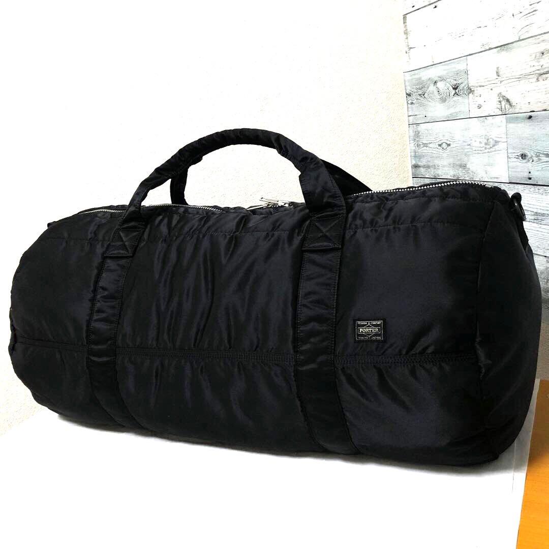 超美品✨廃盤 ポータータンカー ボストンバッグXL 2way 黒 TSAロック