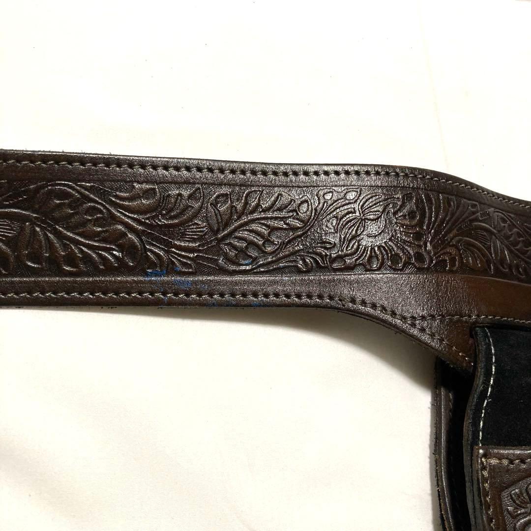 ウエスタン ガンベルト ホルスター 本革 カウボーイ コスプレ 小道具