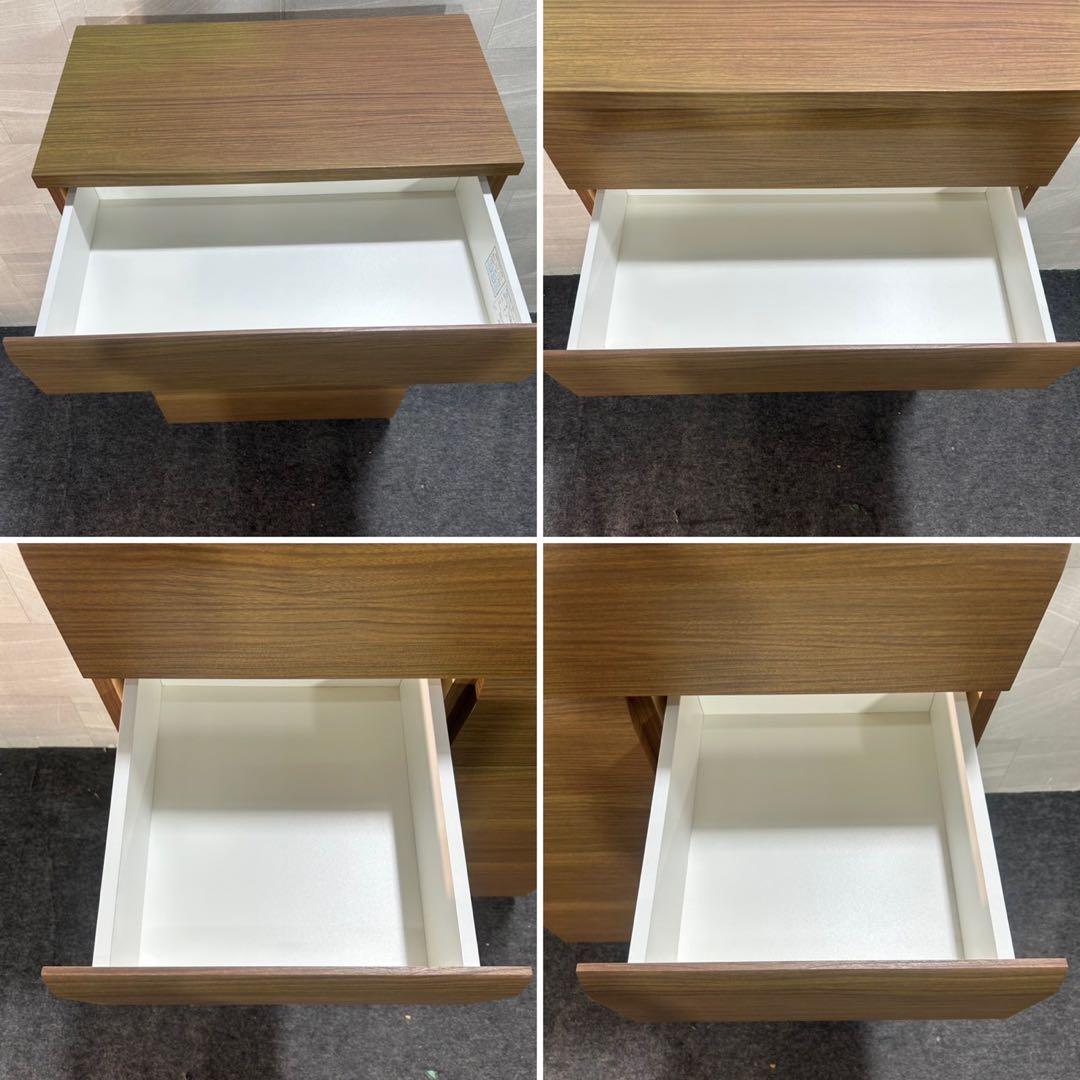 NITORI ハイチェスト WISH3-80 シンプル 6段 格安 d3431