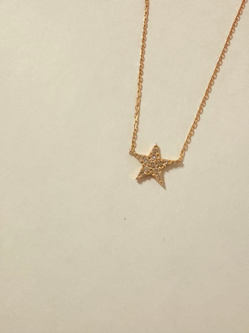 agete スターモチーフ　K18 0.07