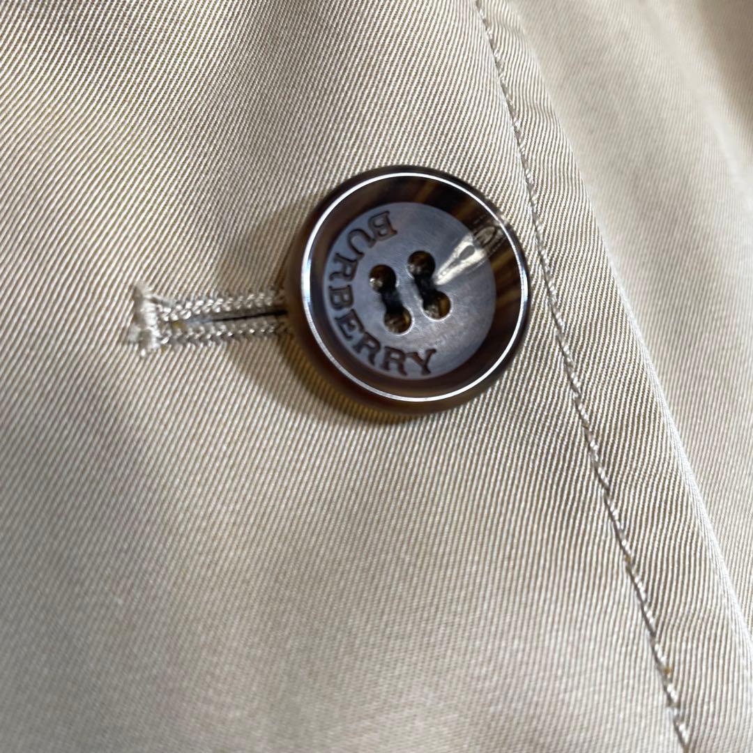 美品 バーバリー 三陽商会 ショートトレンチ ベージュ ジャケット ノバチェック