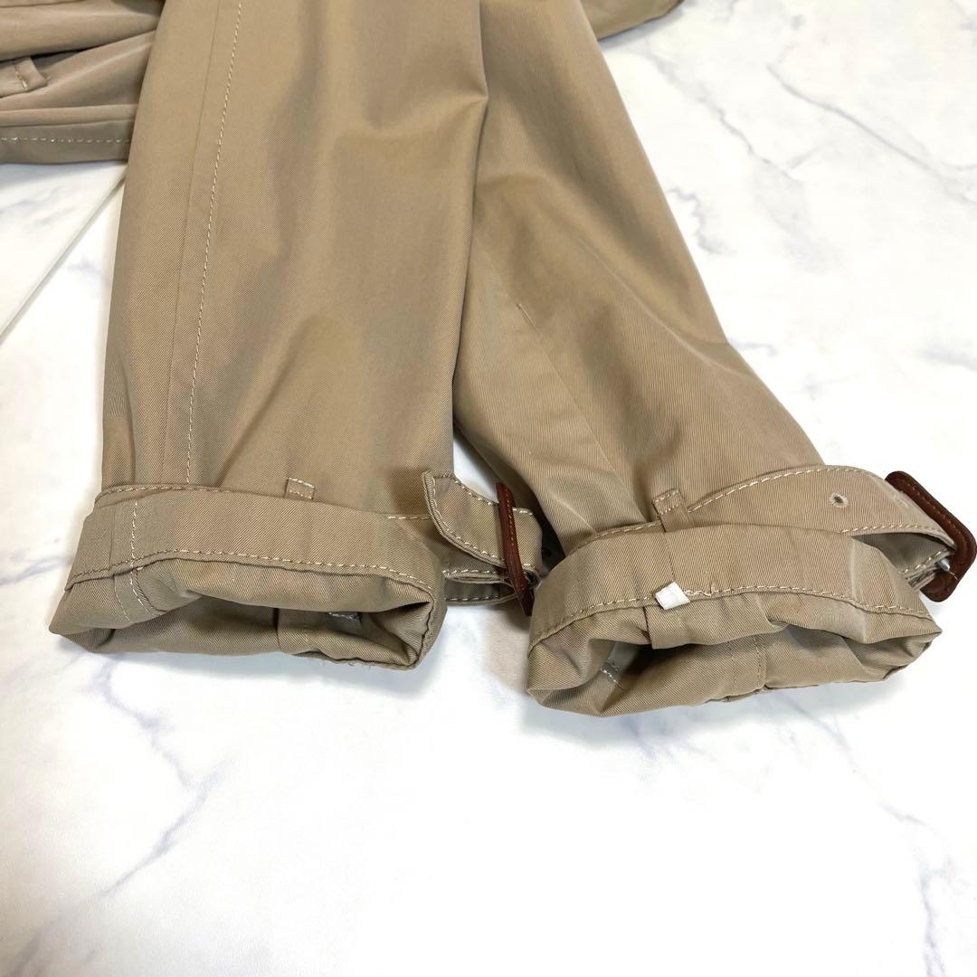 美品 バーバリー 三陽商会 ショートトレンチ ベージュ ジャケット ノバチェック